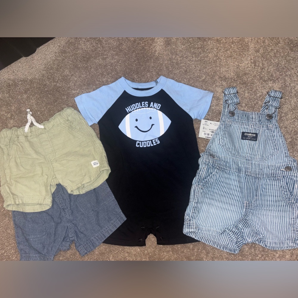 11pc 6/9 month boy outfits - Picture 2 of 6